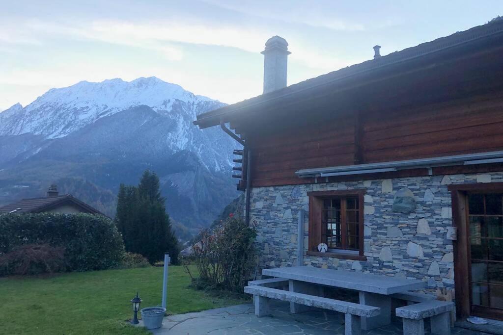 Chalet Edelweiss - Verbier, Mountain Views, Jacuzzi! Volleges Exterior foto