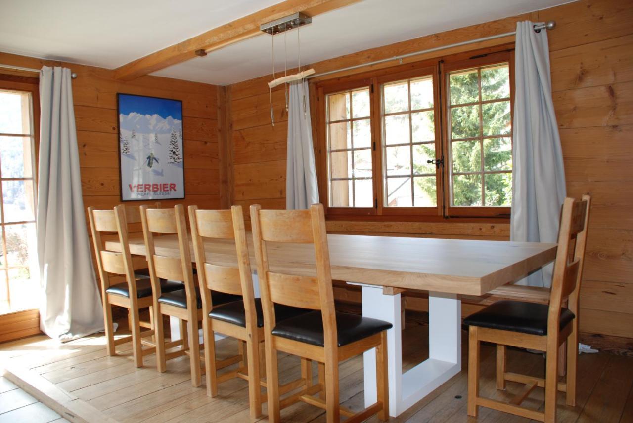 Chalet Edelweiss - Verbier, Mountain Views, Jacuzzi! Volleges Exterior foto